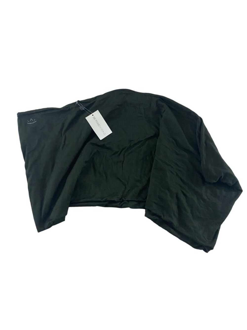 NWT Beyond Yoga Women's Black Pocket Infinity Scarf - OS